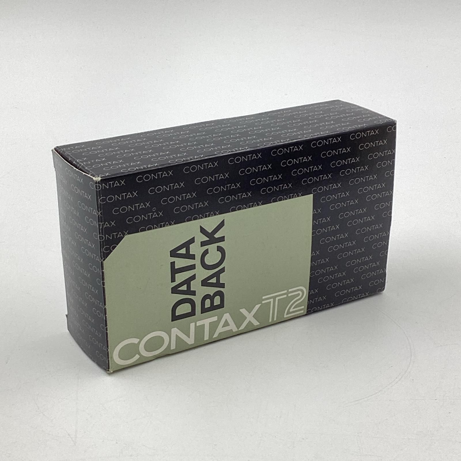CONTAX T2 データバック 動作確認済【週末限定値下】 CONTAX T2 DATA BACK 美品 動作確認済【全額返金保証】【最速
