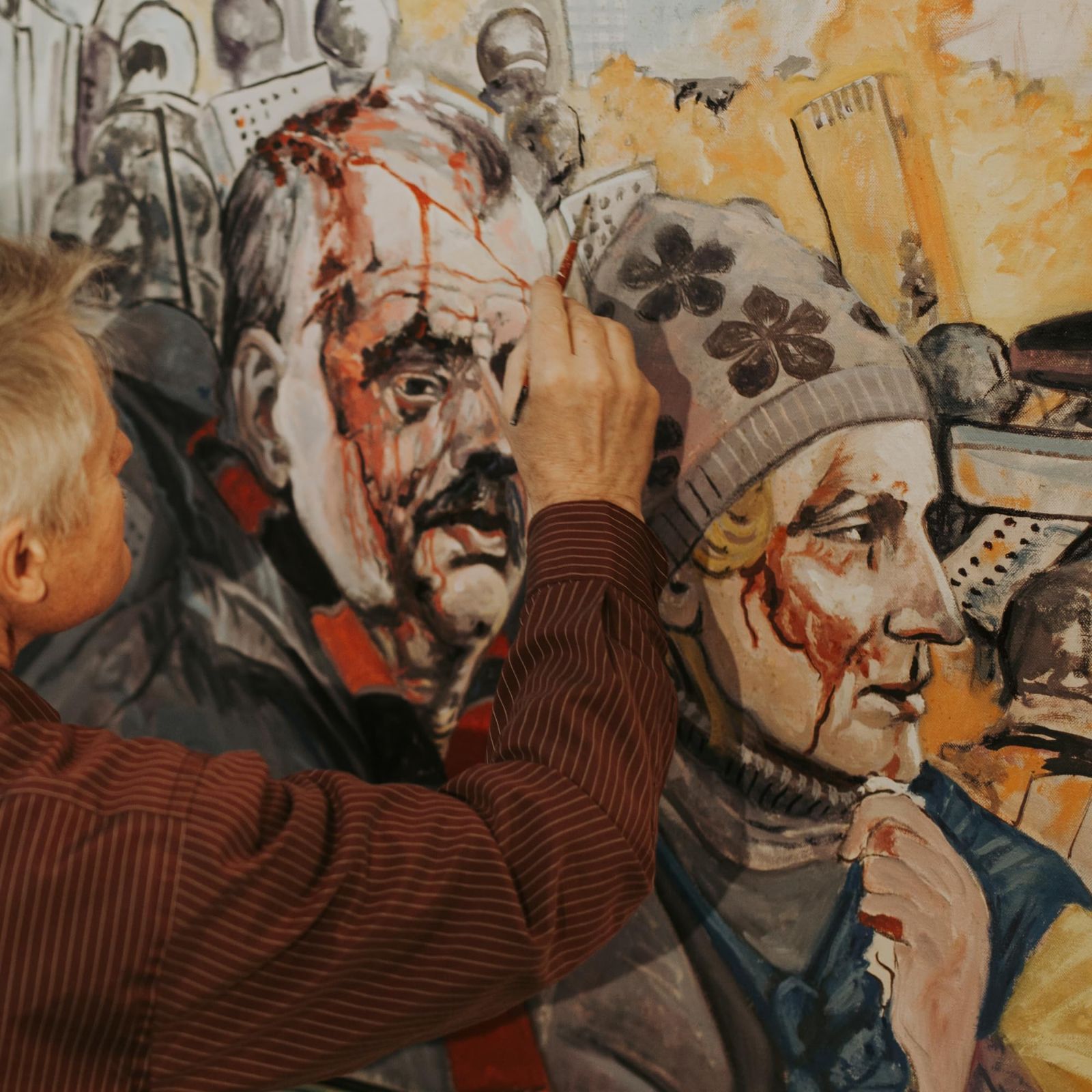 水彩画 油絵画 アクリル兼用 中目布 - - 2枚 130.3cmX97.0cm F60 モダンアート ポップアートに最適 張りキャンバス 綿化繊混紡 AUREUO