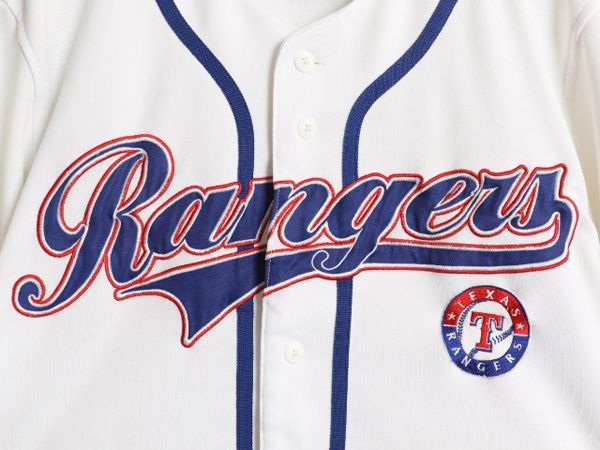 MLB オフィシャル TRUE FAN レッズ ベースボール シャツ メンズ M / 古着 ゲームシャツ ユニフォーム メジャーリーグ 半袖シャツ 大リーグ MLB オフィシャル Majestic メッツ ベースボール シャツ メンズ