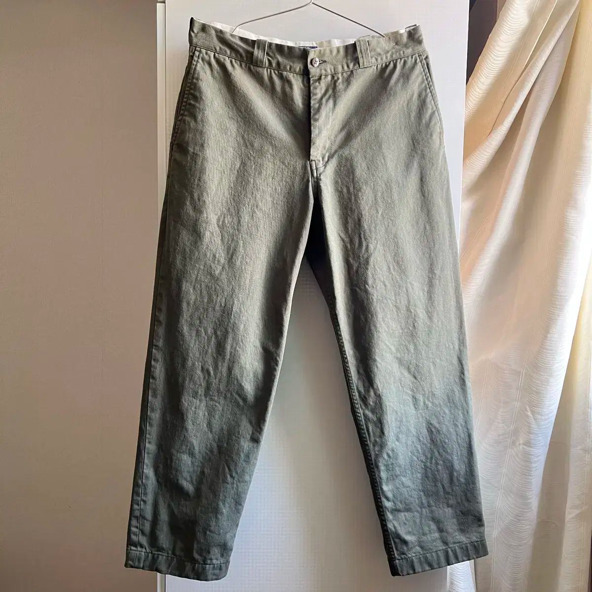 DEMIL デミル Lot32 チノ パンツ 32inch オリーブ