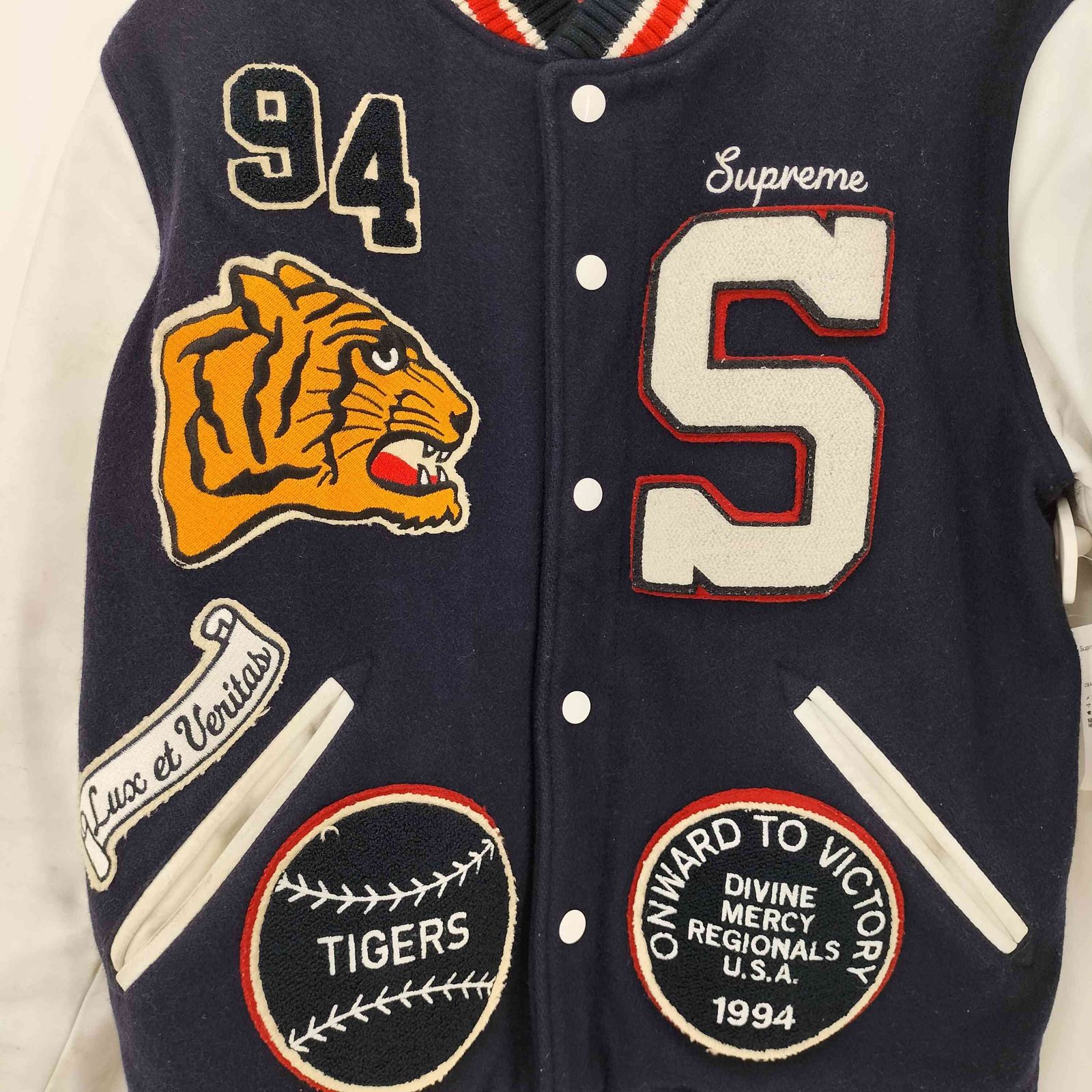 シュプリーム Supreme 09AW Tiger varsity jacket メンズ import：M - メルカリ