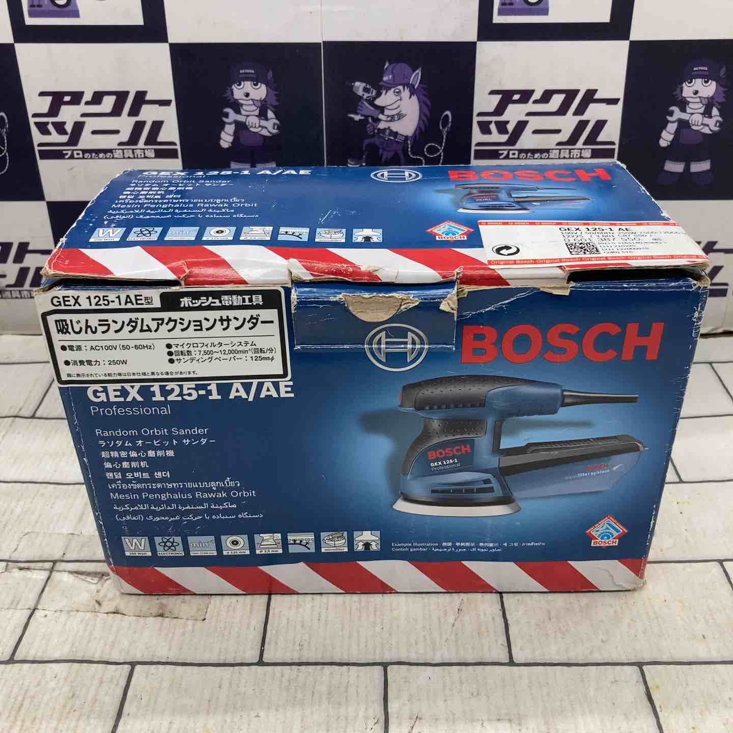 ボッシュ BOSCH 吸じんランダムアクションサンダー GEX125-1AE 所沢店