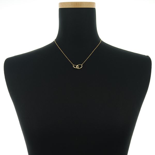 ティファニー ネックレス ダブルループ K18YG #171577 - メルカリ