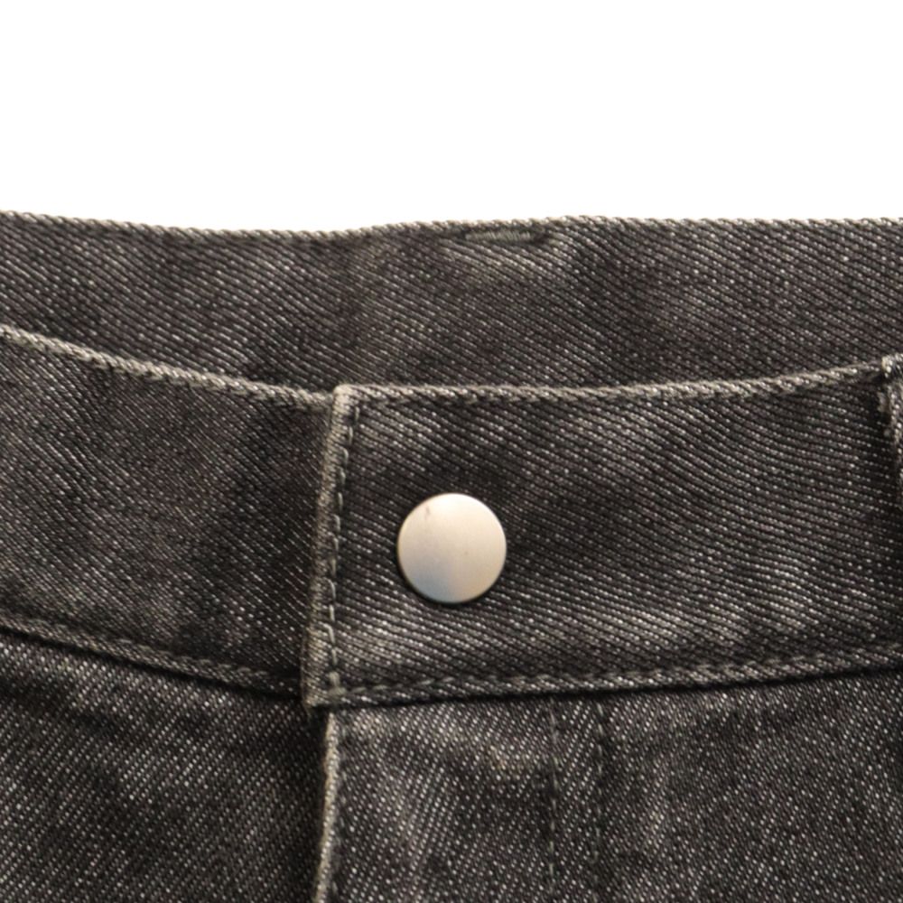 KAIKO (カイコー) 22SS BOX DENIM FLARE BLACK ボックス フレア デニム 