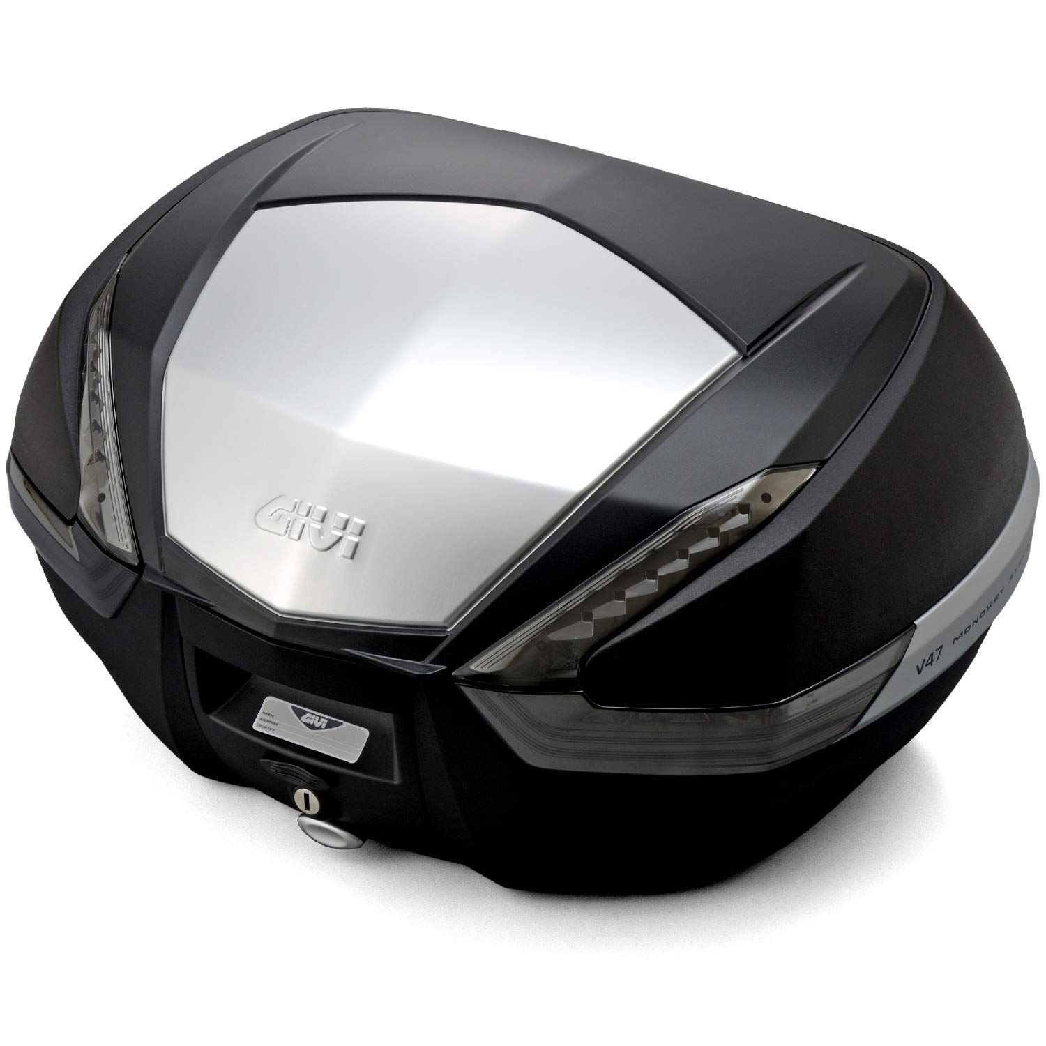 92513 スモークレンズ 未塗装ブラック アルミパネル V47NT 47L モノキー リアボックス バイク用 GIVI ジビ
