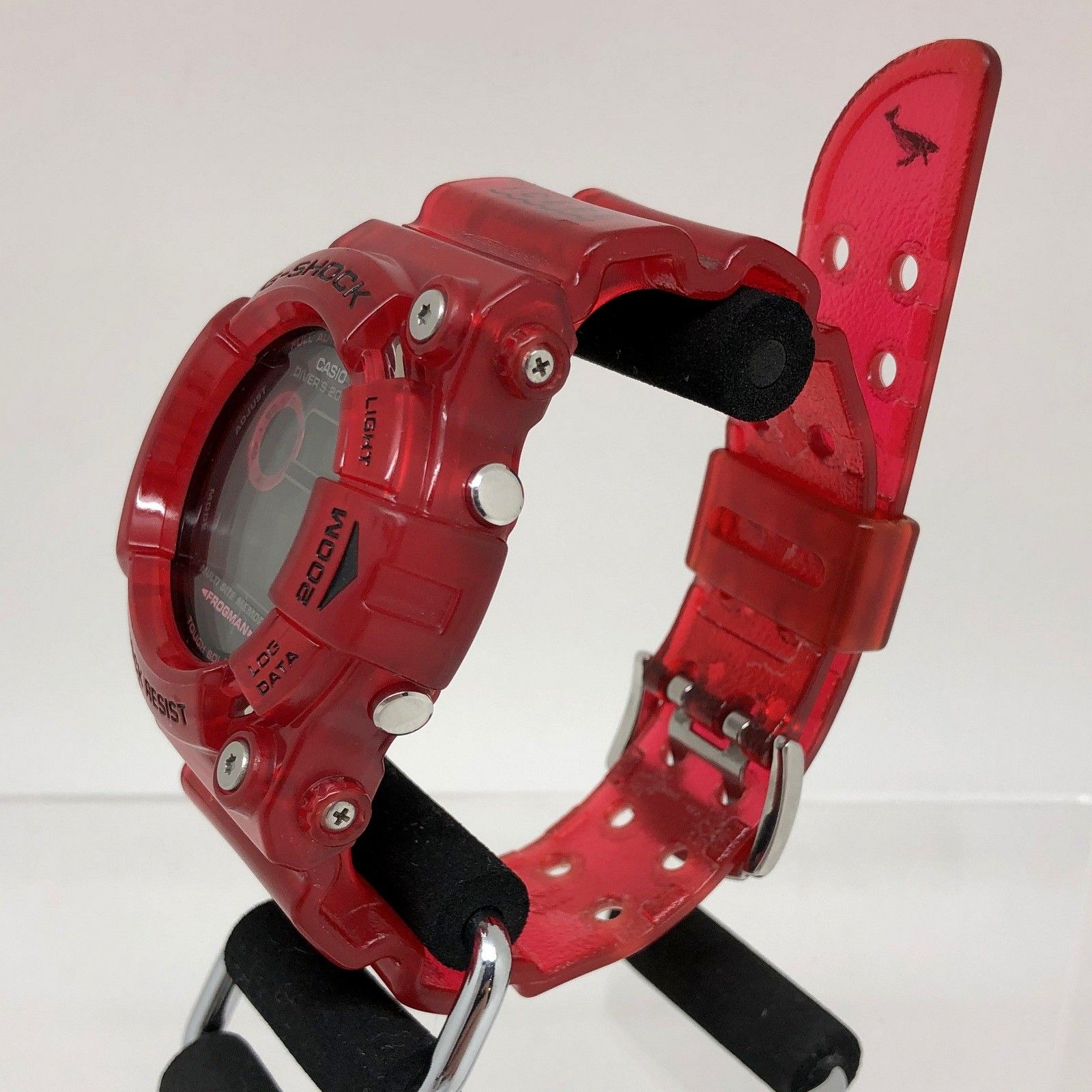 G-SHOCK ジーショック CASIO カシオ 腕時計 GW-203K-4 FROGMAN イルクジ2003 キャンディレッド タフソーラー デジタル