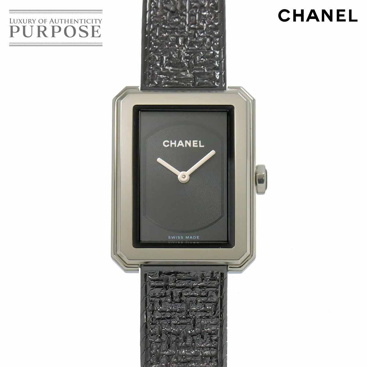 シャネル CHANEL ボーイフレンド H5317 レディース 腕時計 ブラック 文字盤 クォーツ ウォッチ Boy friend 90295431