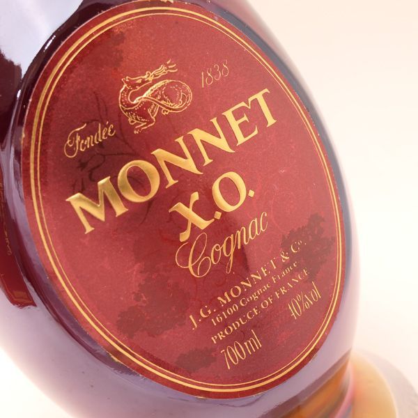 モネ XO 40% 700ml 未開栓 箱付 コニャック ブランデー - メルカリ