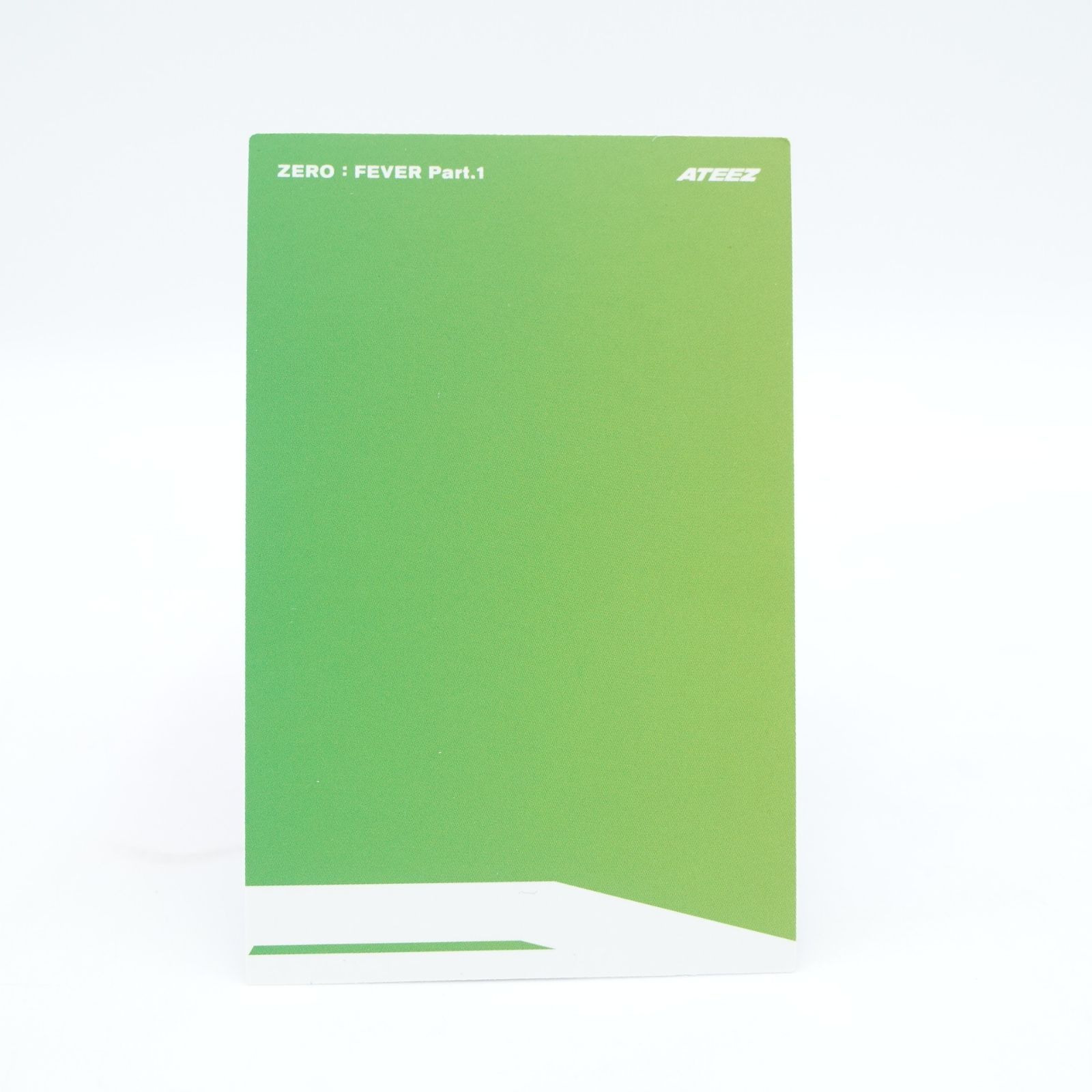 ATEEZ ソンファ ZERO: Fever Part.1 / 01. Dear Diary リリックカード 