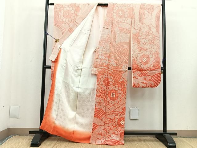 平和屋着物□豪華振袖 総刺繍 立波花文 正絹 逸品 BAAK8268pm - メルカリ