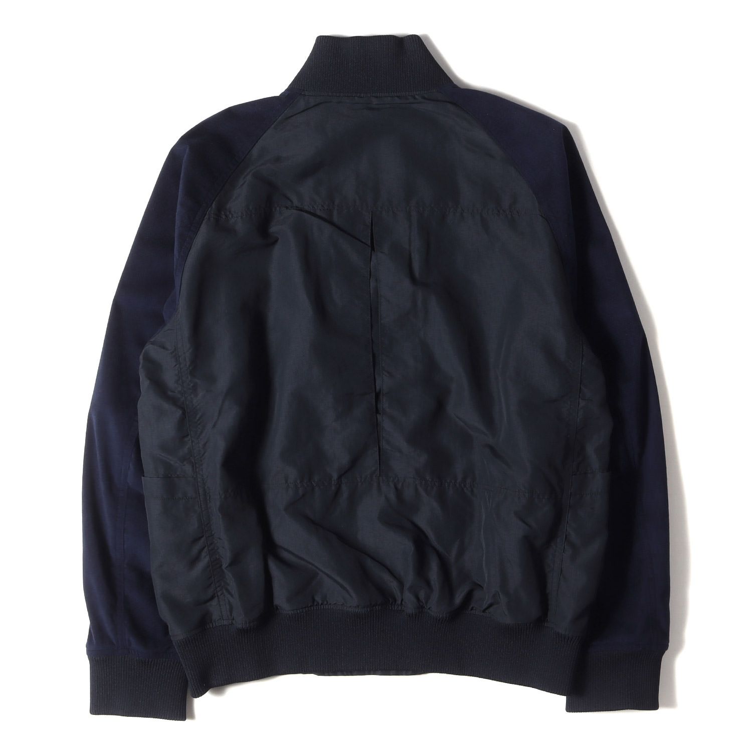 NONNATIVE ノンネイティブ ジャケット 袖ウルトラスウェード ナイロンジャケット EDUCATOR BLOUSON NYLON TAFFETA  / NN-J3504 19SS ネイビー 紺０