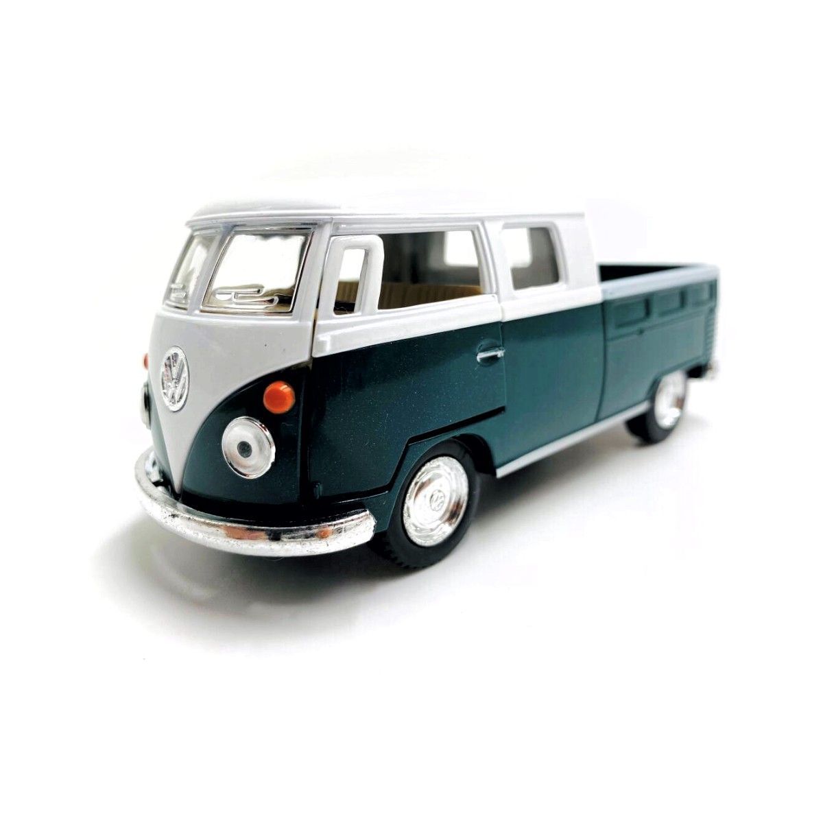 ミニカー ワーゲンバスピックアップ1/34 グリーン No.201-642g
