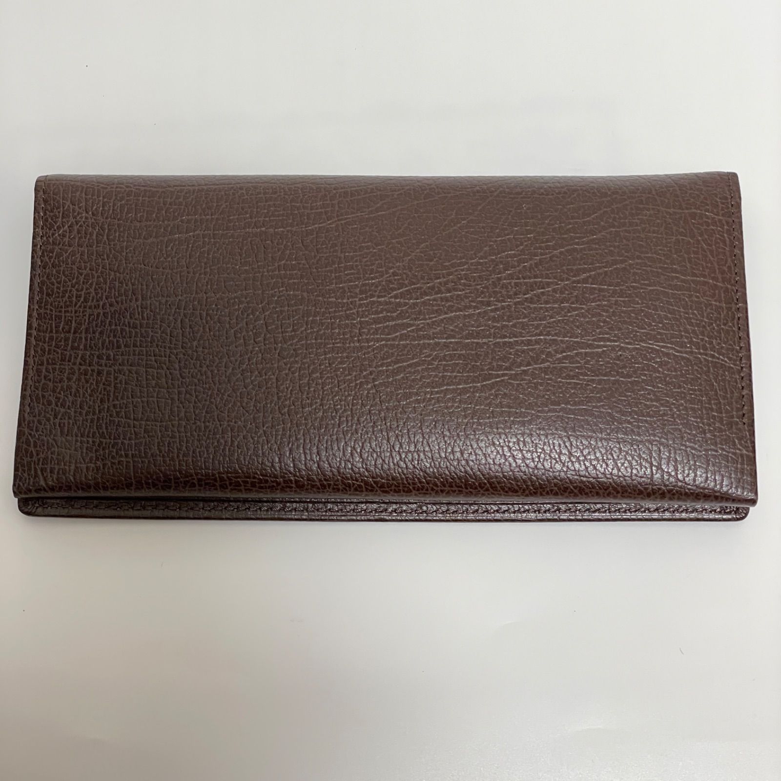 BURBERRY バーバリー 長財布 チェック柄内装 レザー ブラウン ロング