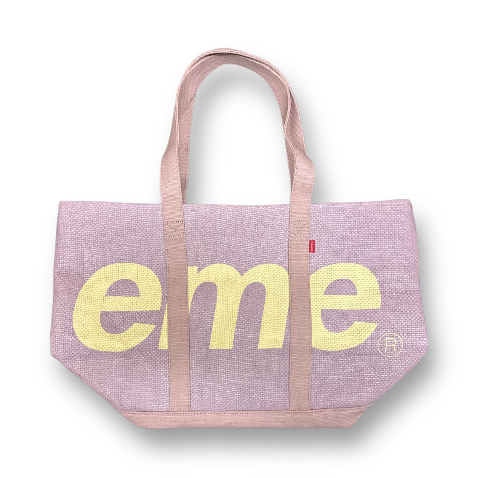 未使用品 Supreme 20SS Raffia Tote Bag ラフィア トートバッグ シュプリーム パープル F 59967A3 - メルカリ