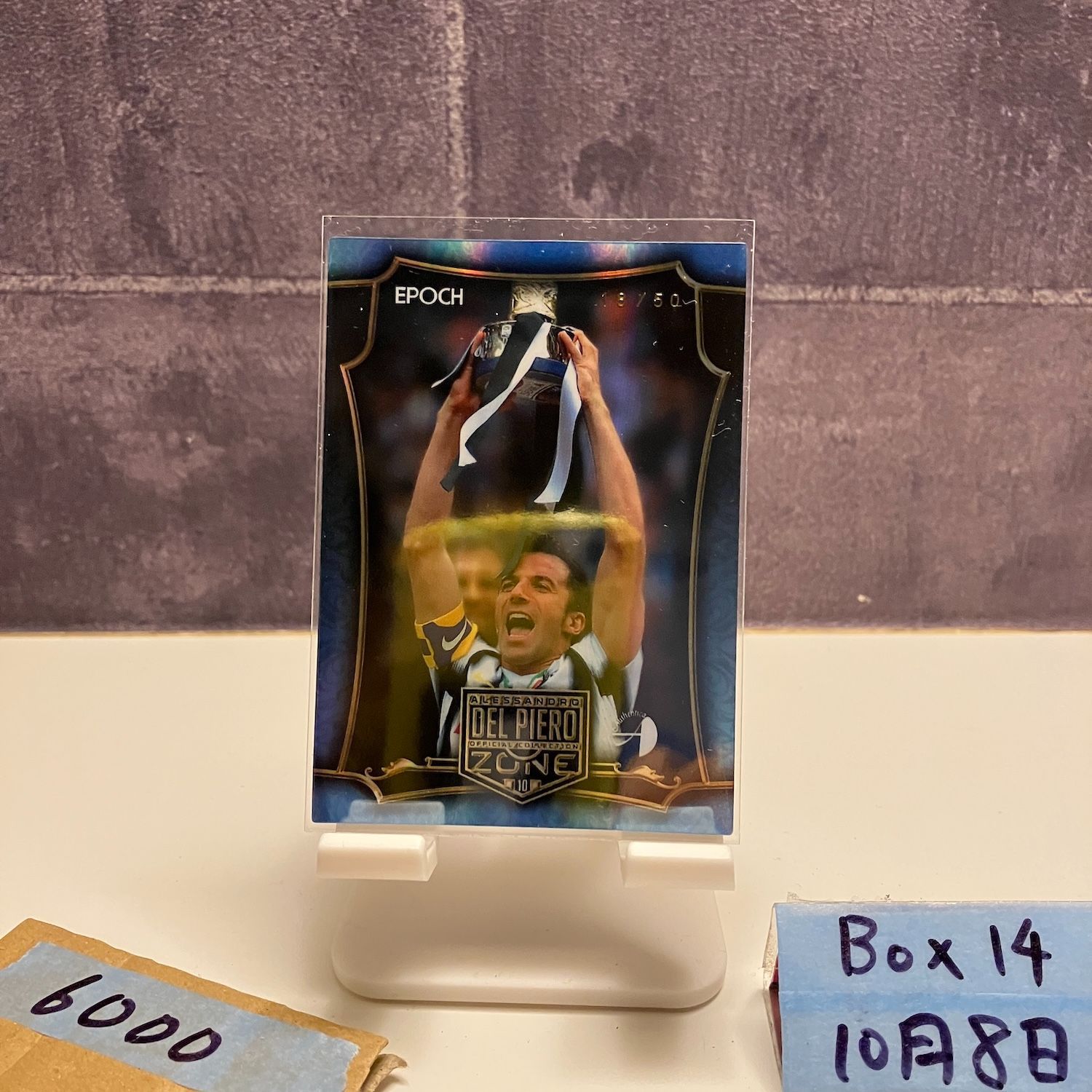 2017 EPOCH EDGE ZONE アレッサンドロデルピエロ Alessandro Del Piero