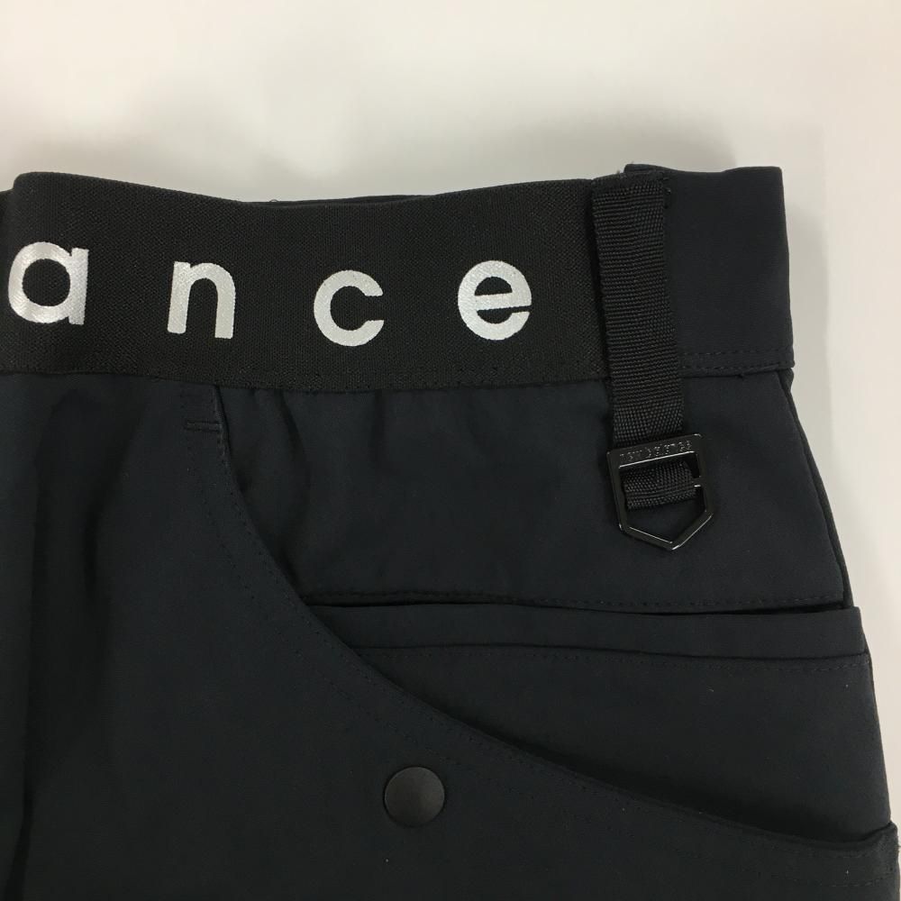 ニューバランス ゴルフ パンツ ウエストゴム　ネイビー×ブラック　メンズサイズ4 セール 裾上げ対象商品 ゴルフウェア ストレッチ 保温 裏