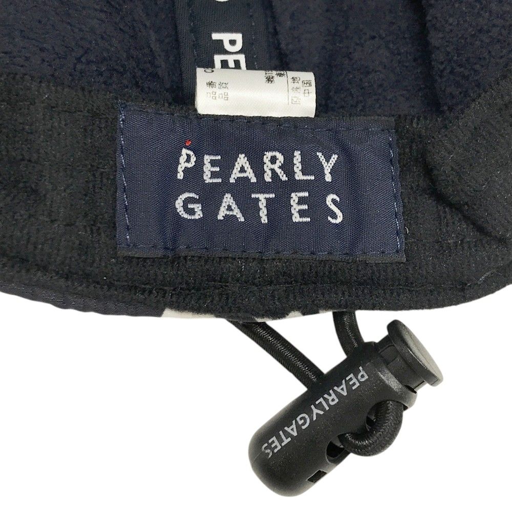 ロゴ総柄 ネイビー系