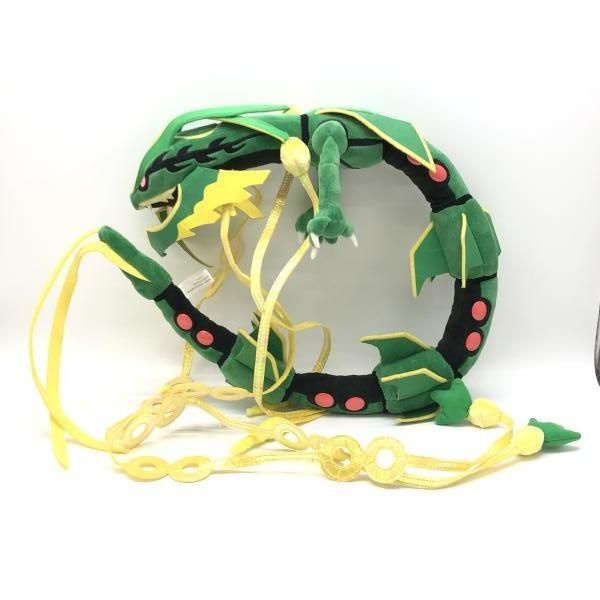 中古】ﾀｸﾞ無）Pokémon メガレックウザ ぬいぐるみ[24] - メルカリ