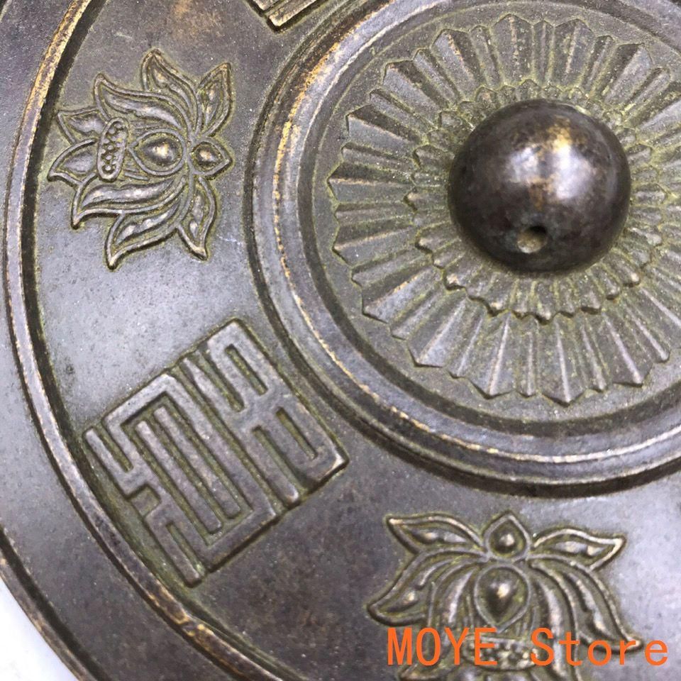 紫銅のめでたいそろばんです 装飾品 工芸品美術品 置物 銅器 鶴 銅鏡 装飾品 工芸品 美術品 置物 - メルカリ