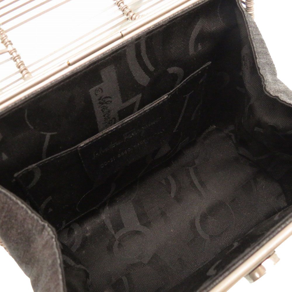 サルヴァトーレフェラガモ ガンチーニ メタル シルバー DO-21 8840