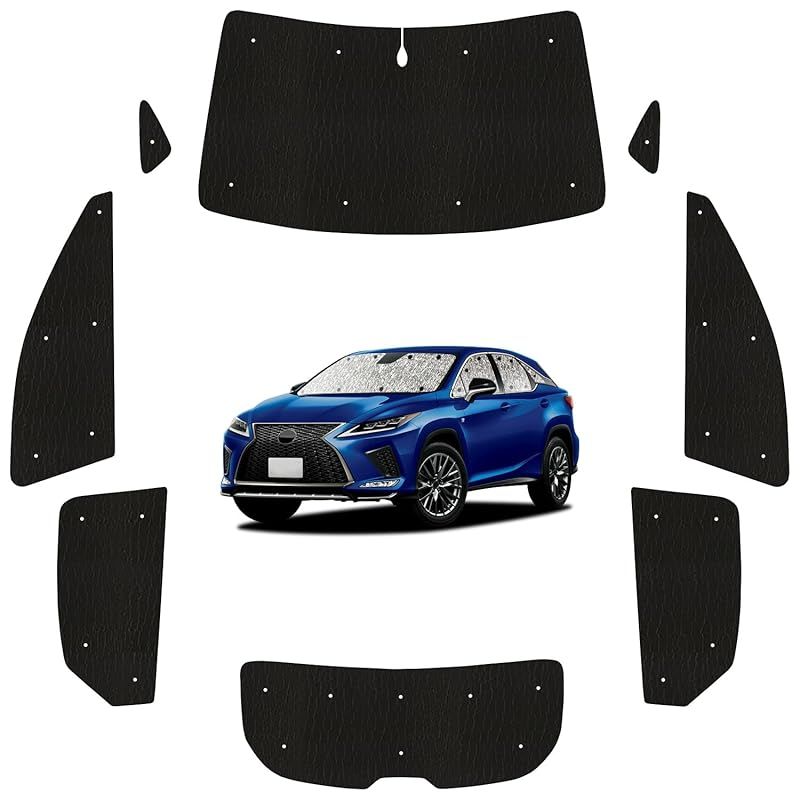 趣味職人 サンシェード シームレス ライト レクサス RX AGL GYL 20 型 25 型 RX450h RX300 対応 05s-a040-sa