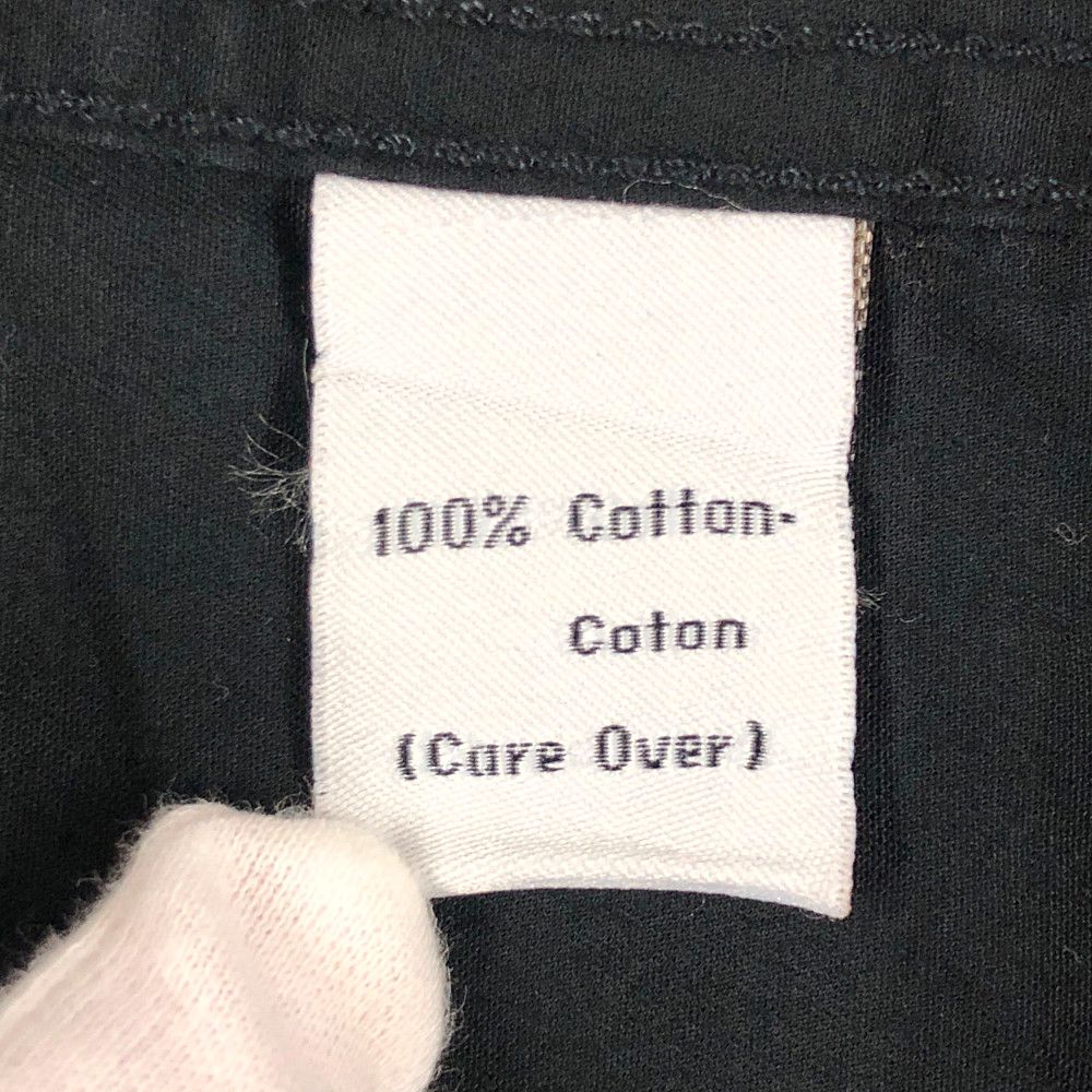 CALVIN KLEIN JEANS カルバンクラインジーンズ 90S バンドカラーシャツ 長袖 黒 サイズM 正規品 / B4270