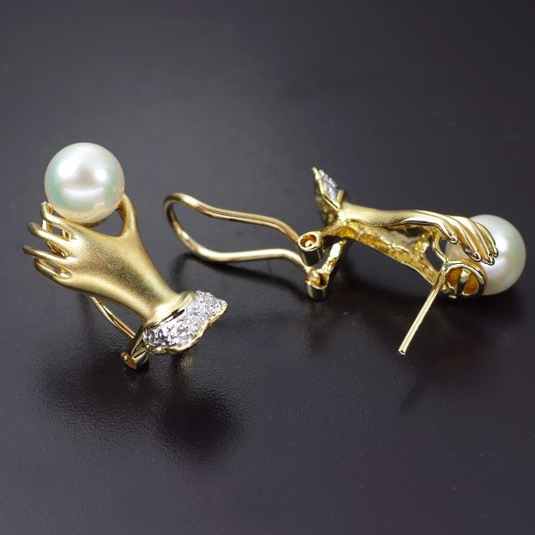 ★ K14 14K ぷっくり イルカ dolphin ゴールド ピアス ☆ K14 14K ぷっくり イルカ dolphin ゴールド ピアス（Rapture