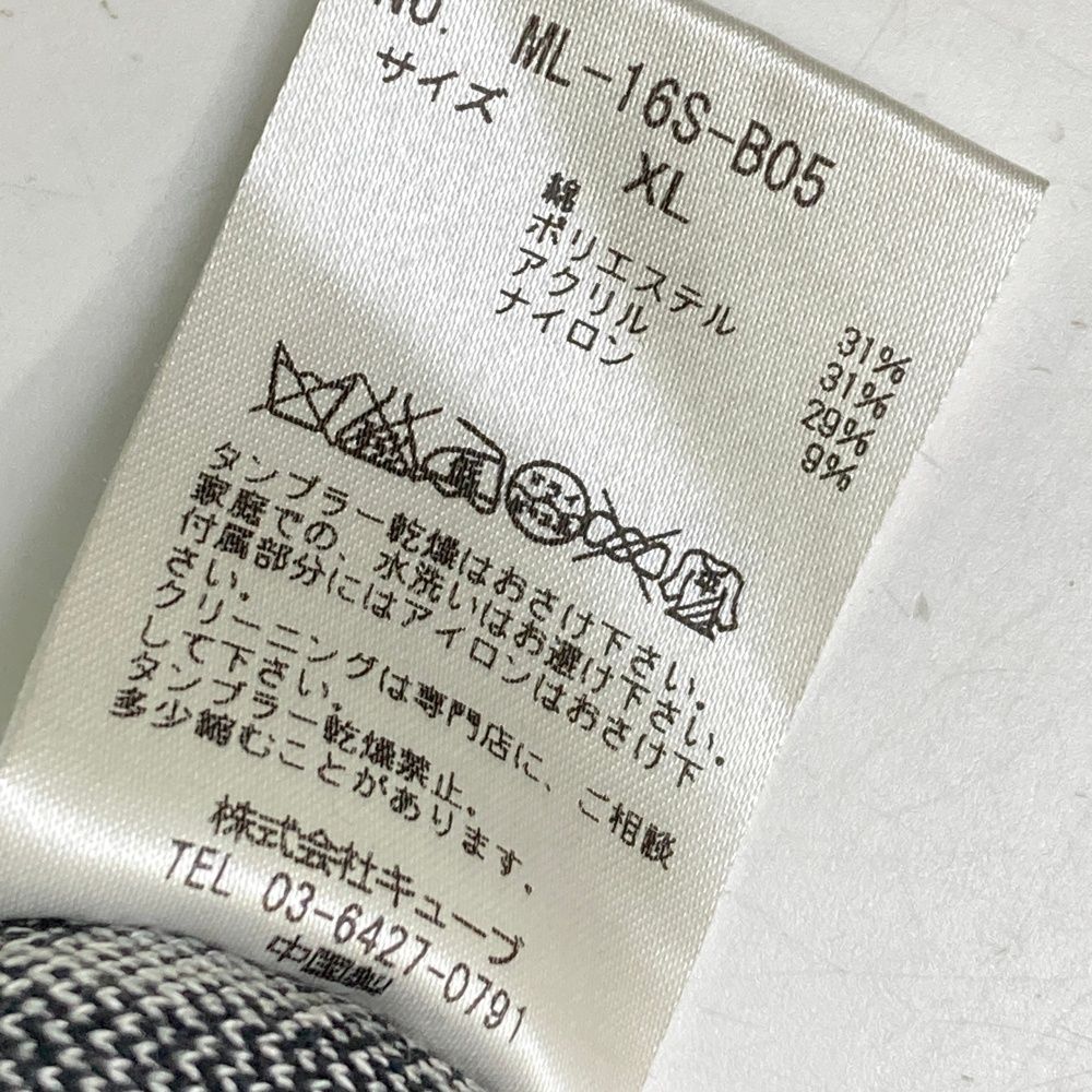 サイズ：S MARK&amp;LONA マークアンドロナ  カシミヤ ニットセーター スカル  ブラック系 [240101425386] ゴルフウェア レディース ストスト MARK&LONA マークアンドロナ 裏地付き 長袖ニットセーター