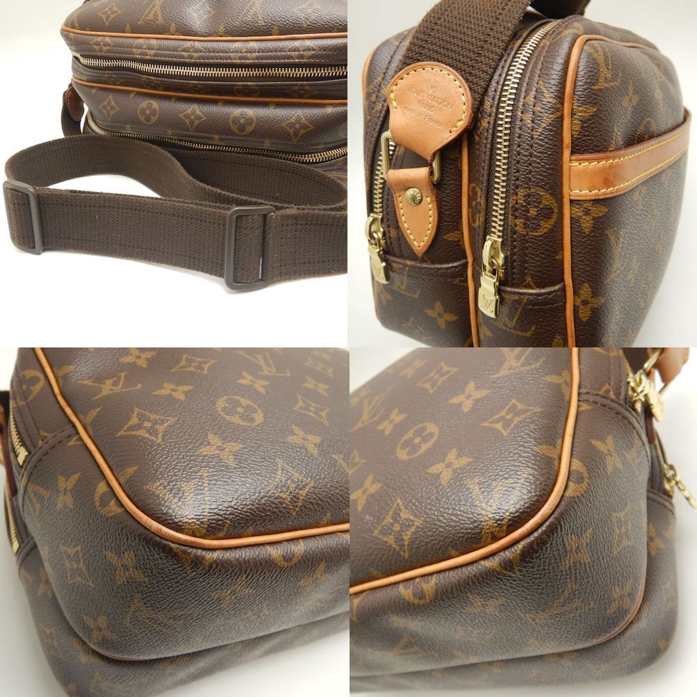 LOUIS VUITTON ルイヴィトン モノグラム リポーターPM M45254  