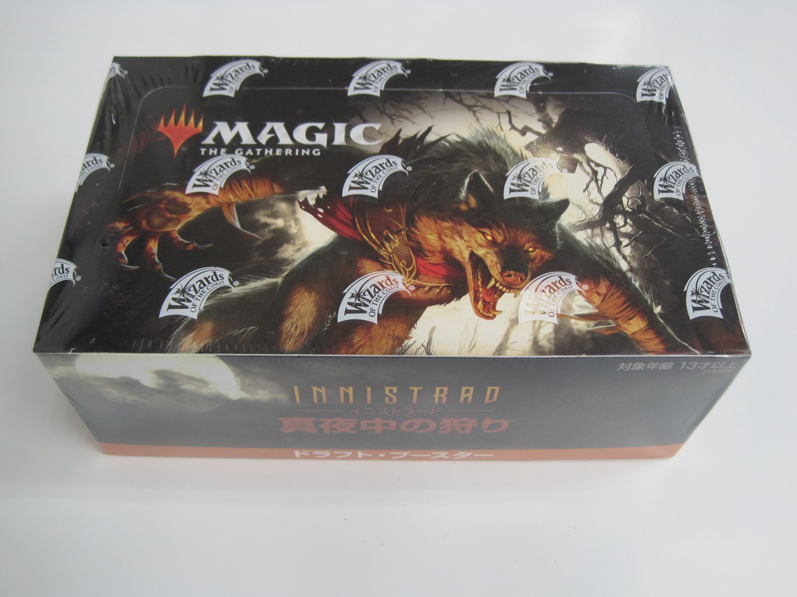 新品未開封　1BOX　マジック：ザ・ギャザリング イニストラード：真夜中の狩り　ドラフト・ブースター　日本語版 MTG 0630509986590