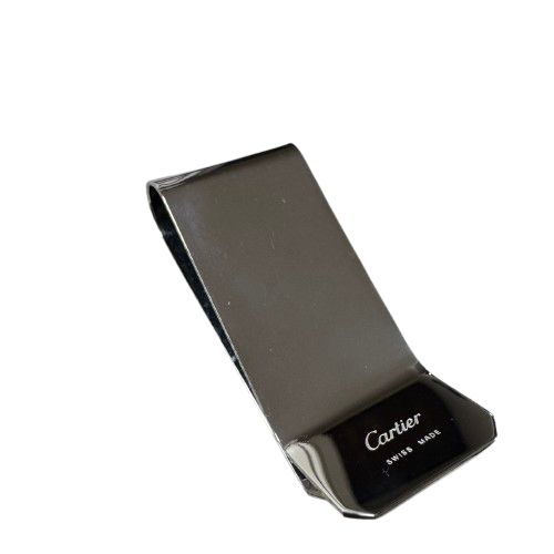 Cartier カルティエ マネークリップ 2C メタル シルバー メンズ