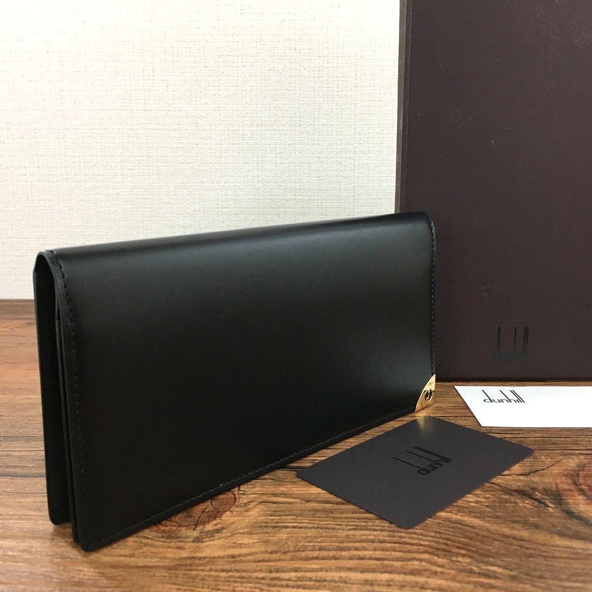 Dunhill(ダンヒル) 二つ折り長財布【新品・未使用】箱付き 通信販売