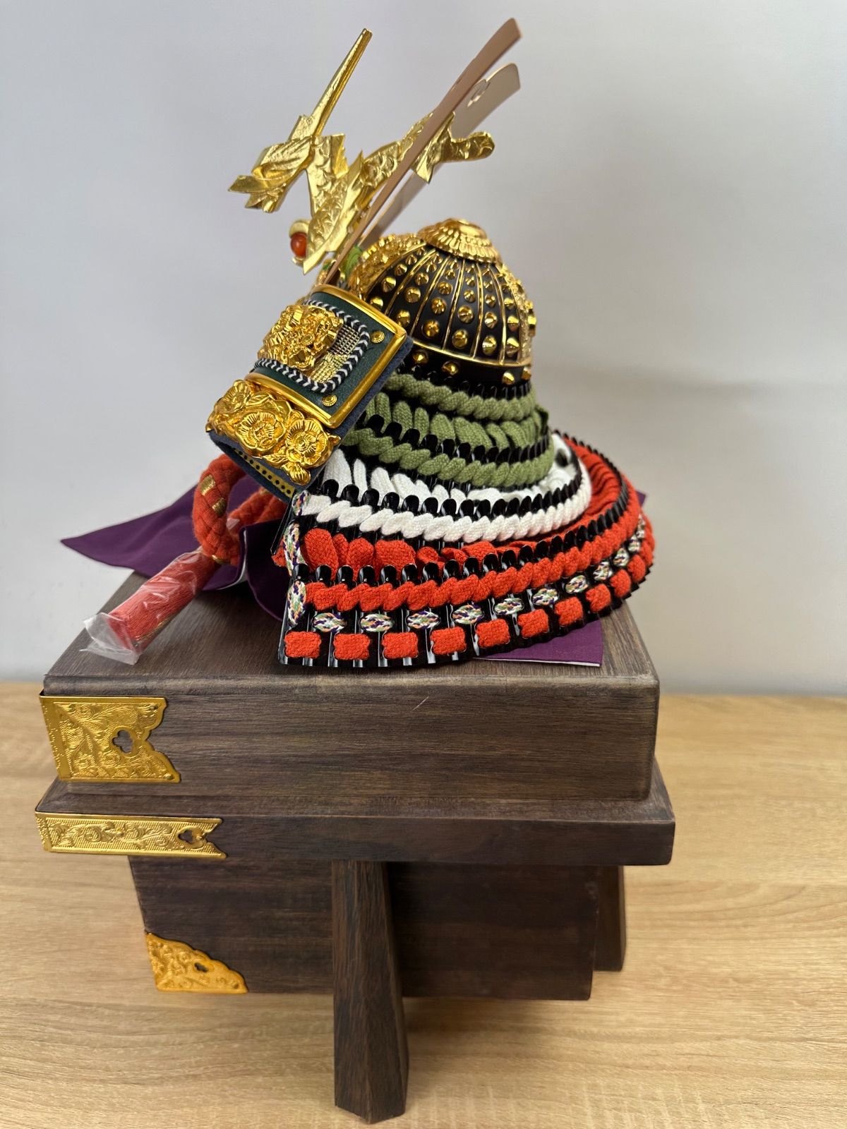 織田信長 兜飾り 端午の節句 出世兜 座布団付き 【兜】「織田