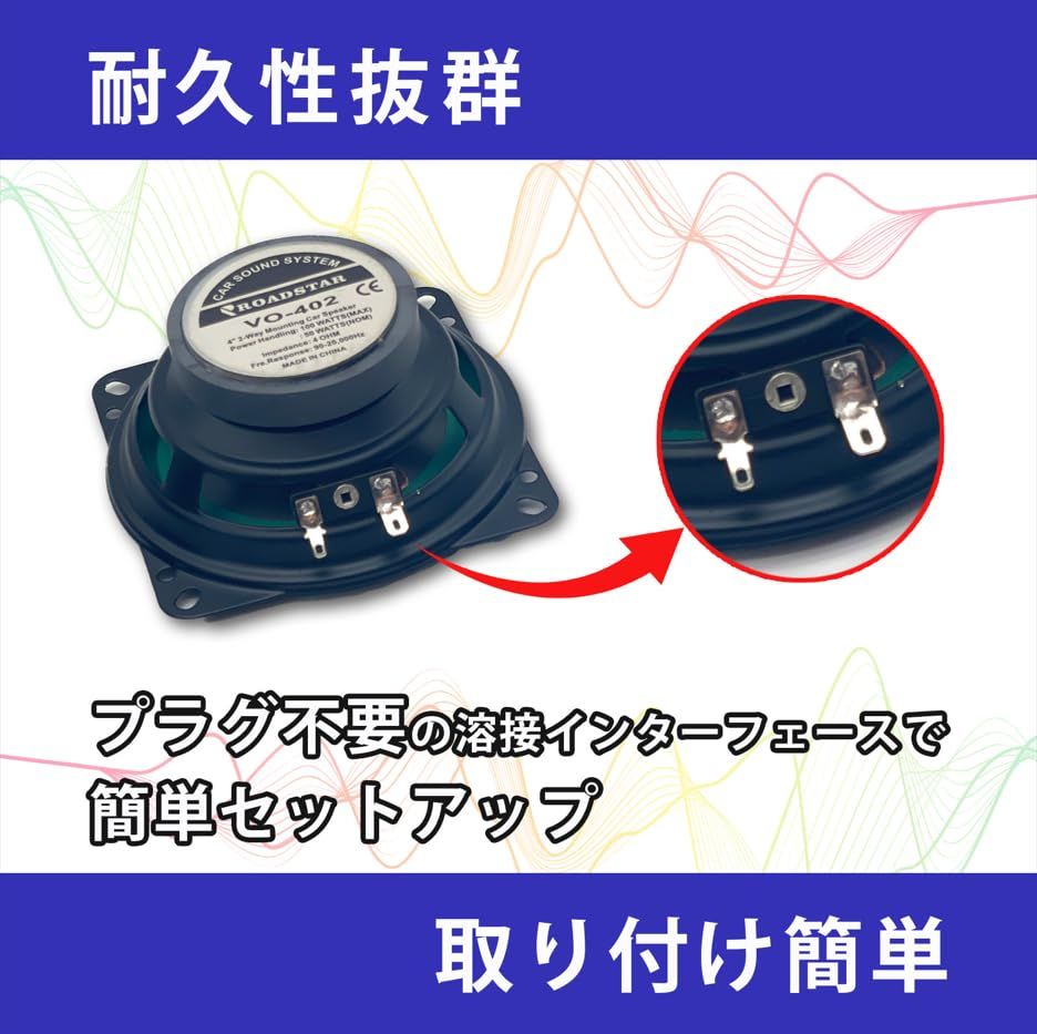 FUKUMIDO ツイーター スピーカー 車 サブウーファー カー