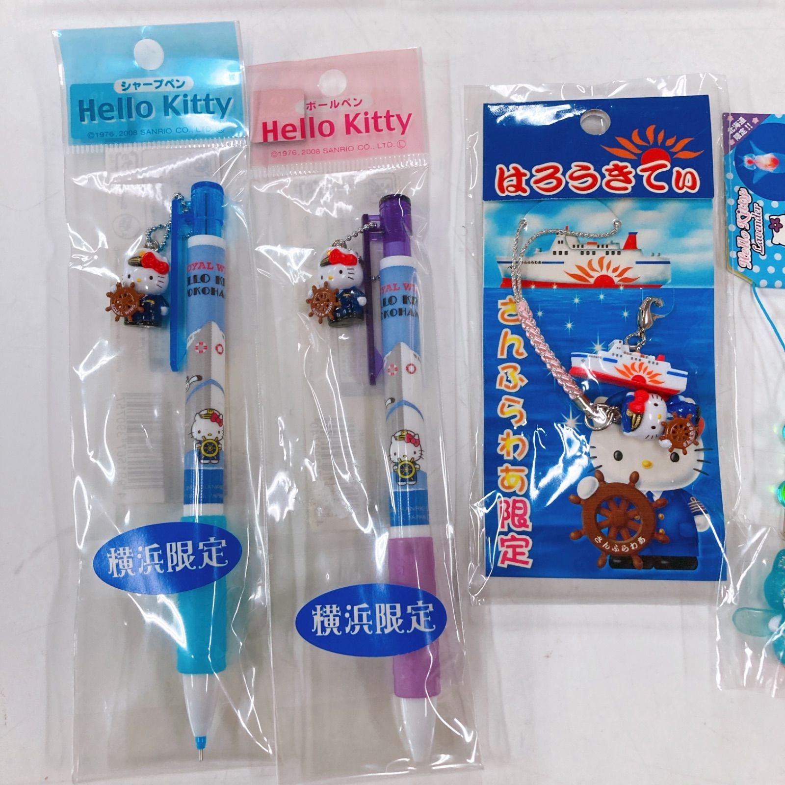 ハローキティご当地キティまとめ売りストラップボールペンシャーペン