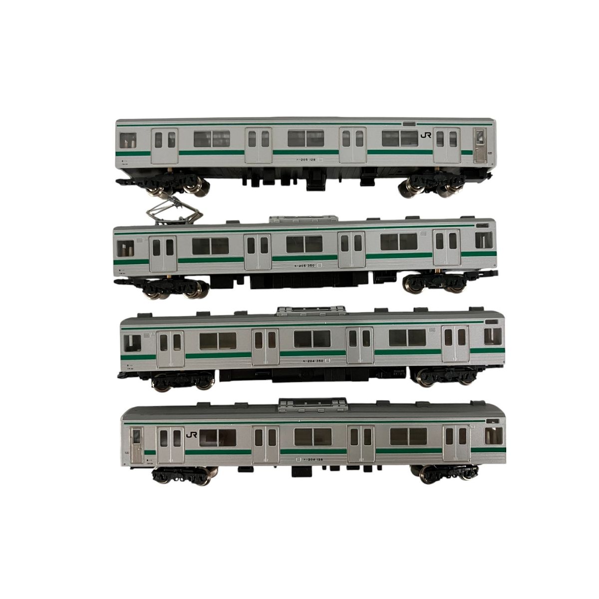人気メーカー・ブランド KATO 10-187 205系 直流通勤形電車 埼京線色 4両 基本セット 鉄道模型