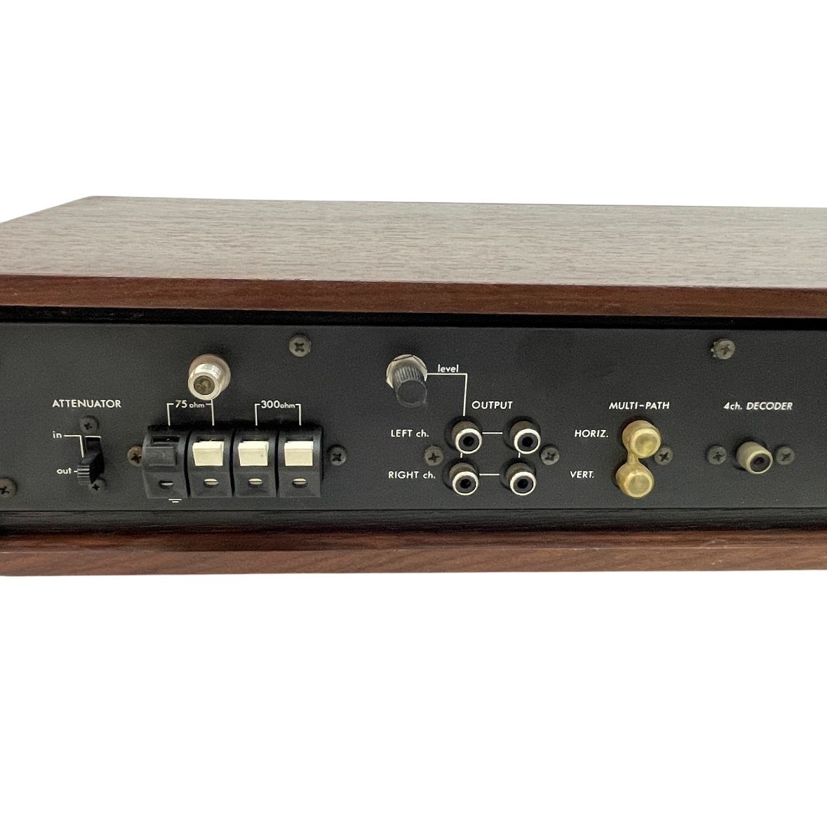 LUXMAN★ラックスマン T-110FM専用チューナー後期型★中古現状渡 LUXMAN ラックスマン T-110 FM ステレオチューナー オーディオ