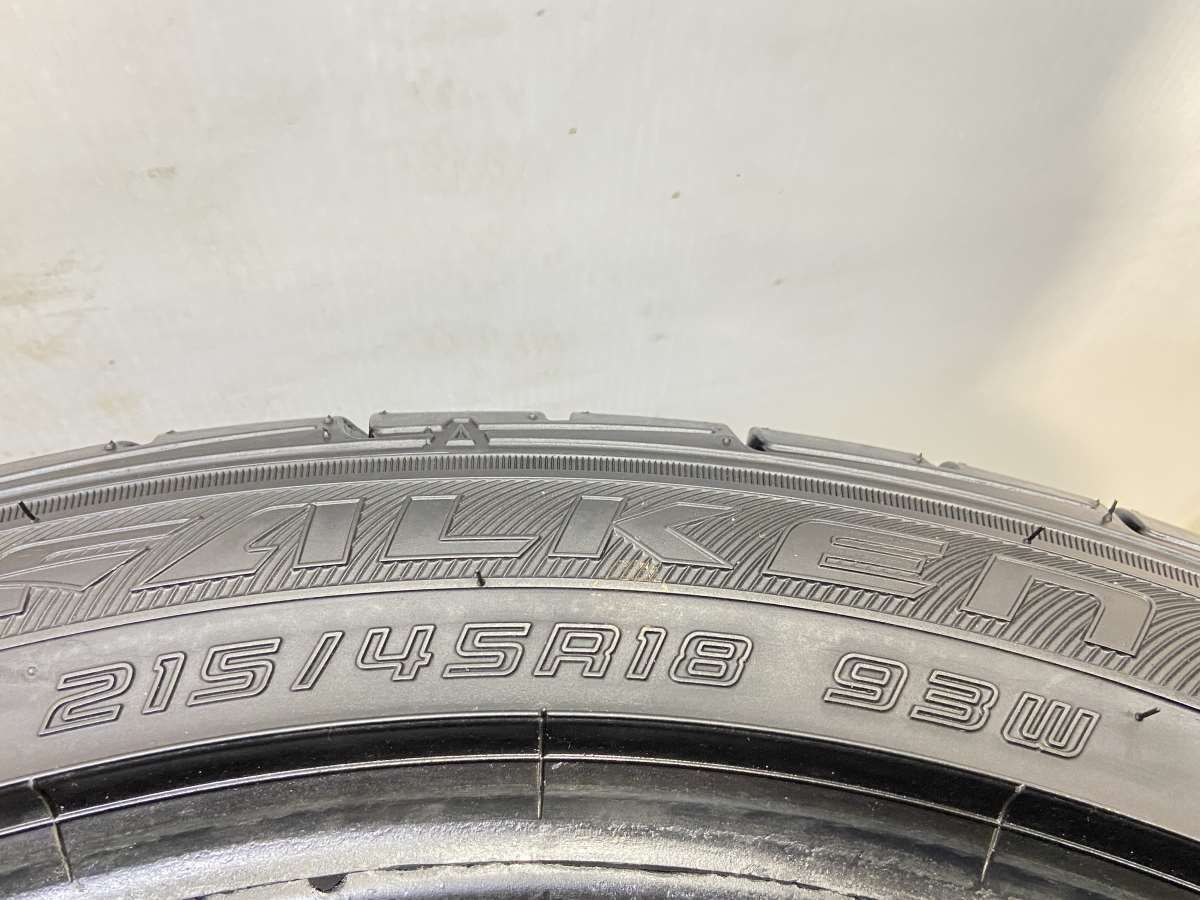 ファルケン ジークス ze914. 215/45R18. 23年製.タイヤ4本。 215/45R18 ファルケン ジークス ZE914 中古タイヤ サマータイヤ