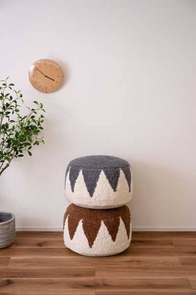 発泡ビーズのビッグクッションスツール