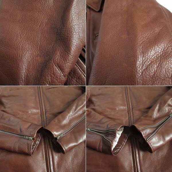 美品 USA製 Golden Bear×テイラースティッチ XL MOTO レザー