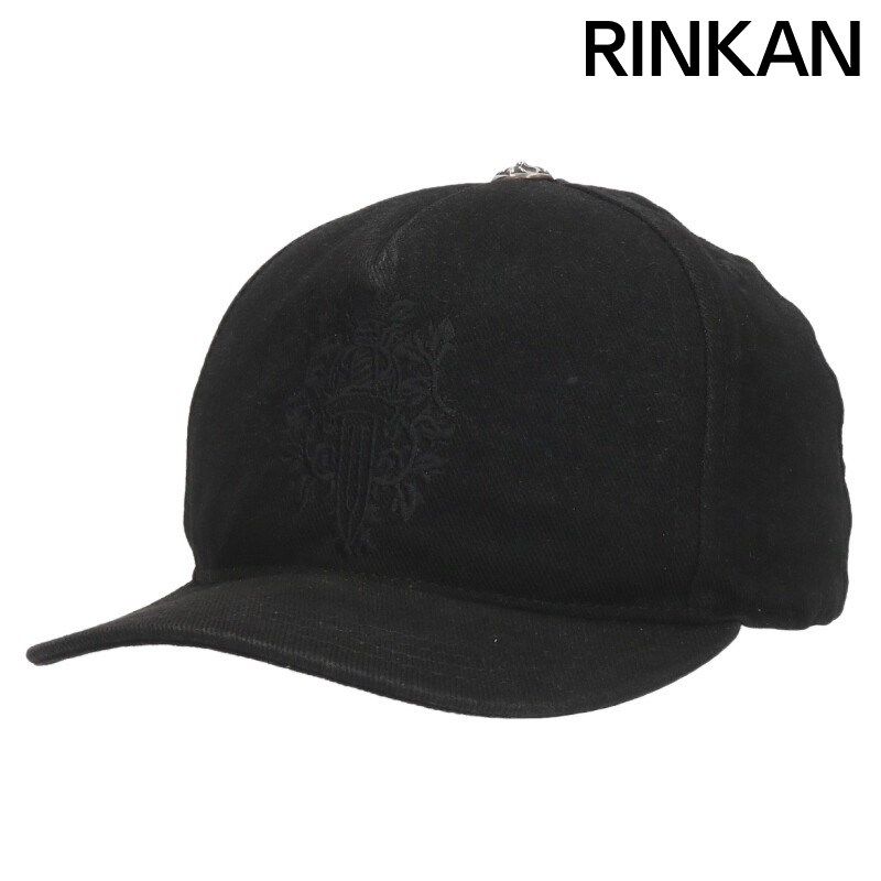 クロムハーツ TRUCKER CAP デニムトラッカー ヴァインダガー刺繍帽子 メンズ ONE SIZE