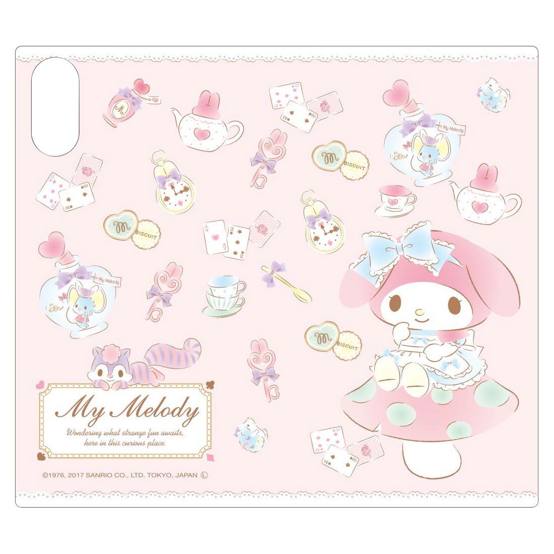 マイメロ グルマンディーズ マイメロディ / Xperia XZs対応フリップケース マイ