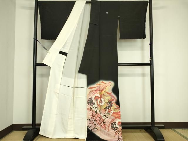 ☆専用☆美品 正絹 トールサイズ“華やぐ花々や兎！”振袖５点セット H-61 ☆専用☆美品 正絹 トールサイズ“華やぐ花々や兎！”振袖5点セット