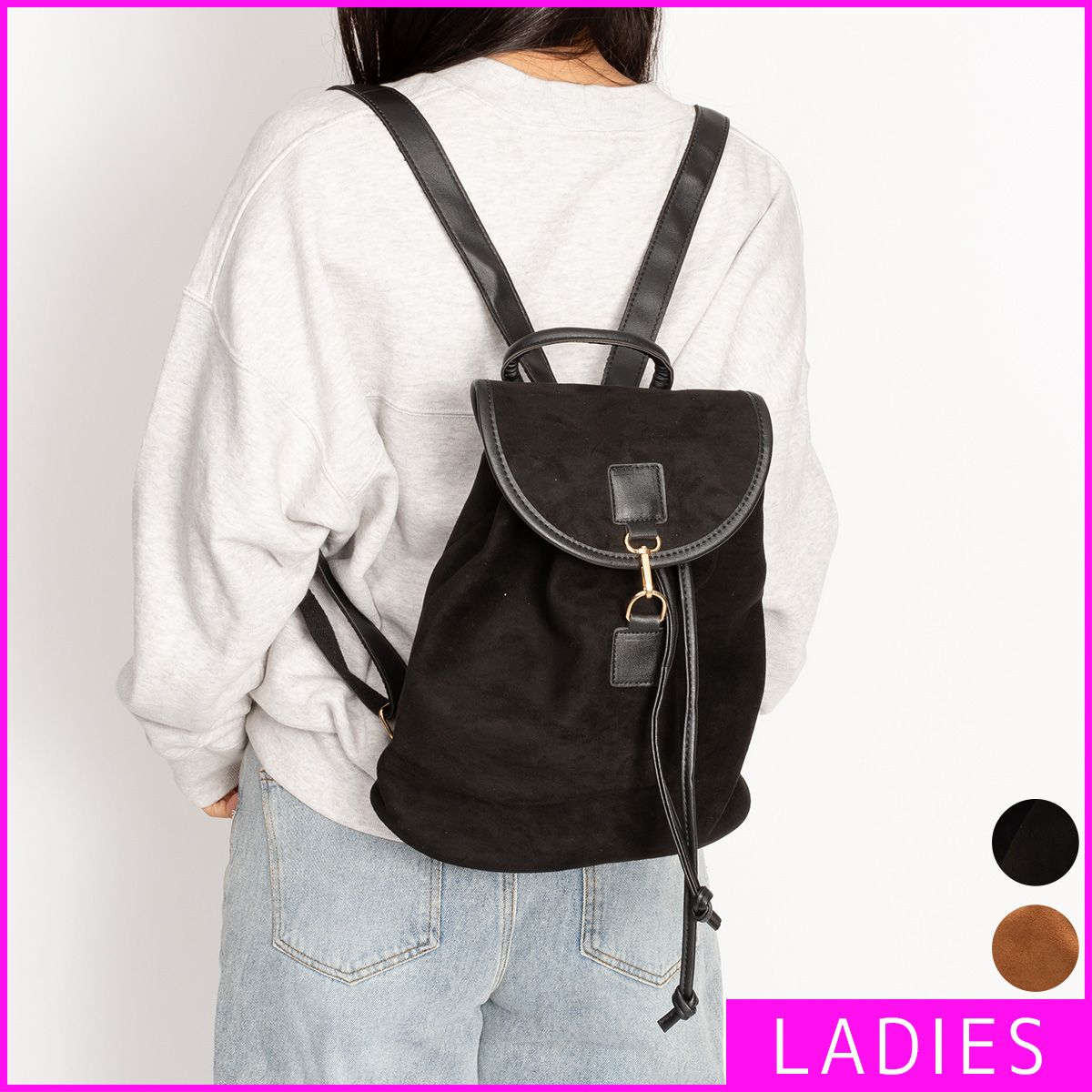 新品・未使用】 リュック レディース 女性 リュックサック コンパクト 