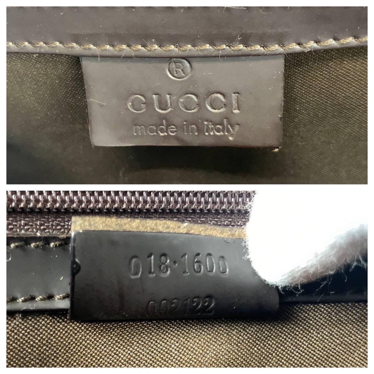 美品 GUCCI グッチ マイクログッチシマ ブラック 黒 レザー