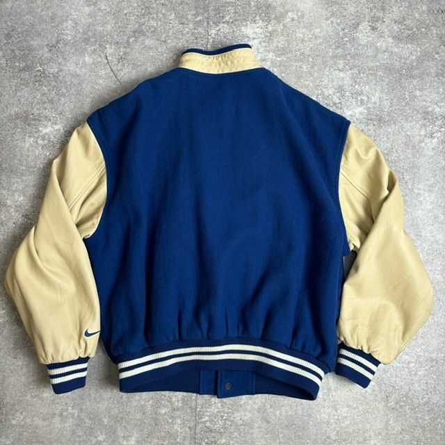 NIKE ナイキ ウール レザー スタジャン ブルー レザースタジャン