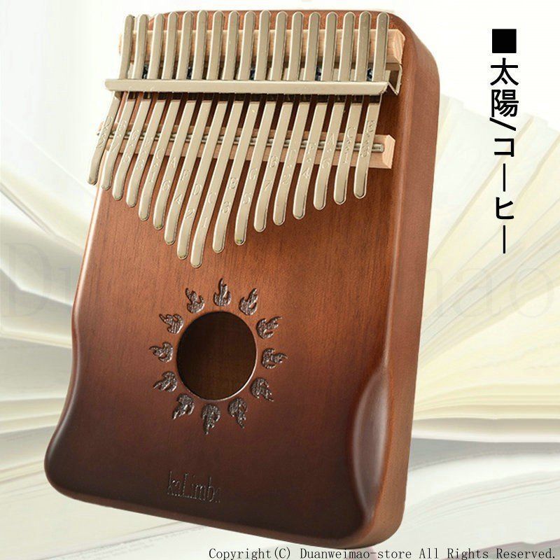 新品 ガールズシリーズションピンク民族楽器の カリンバ 17音