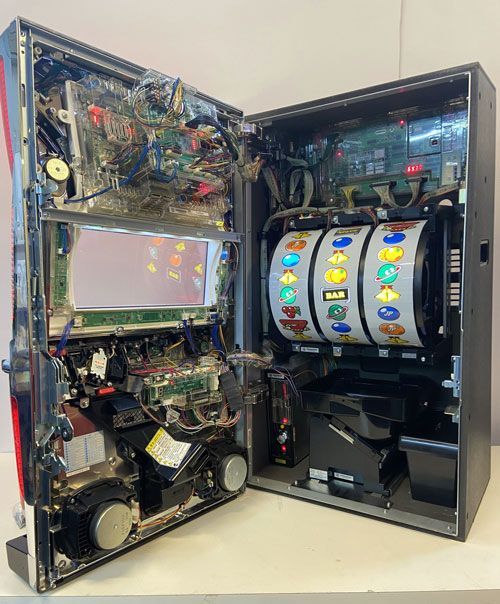 送料込】 パチスロ スロット実機 山佐 スーパープラネットSP