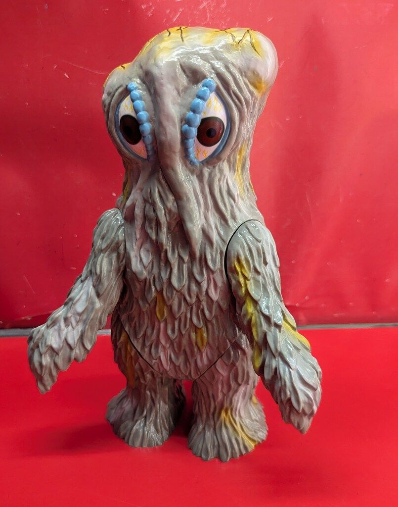 MEDICOM TOY GOZILLA VINTAGE SOFVI ビンテージソフビ ヘドラ 3期 WF2021グレー成型