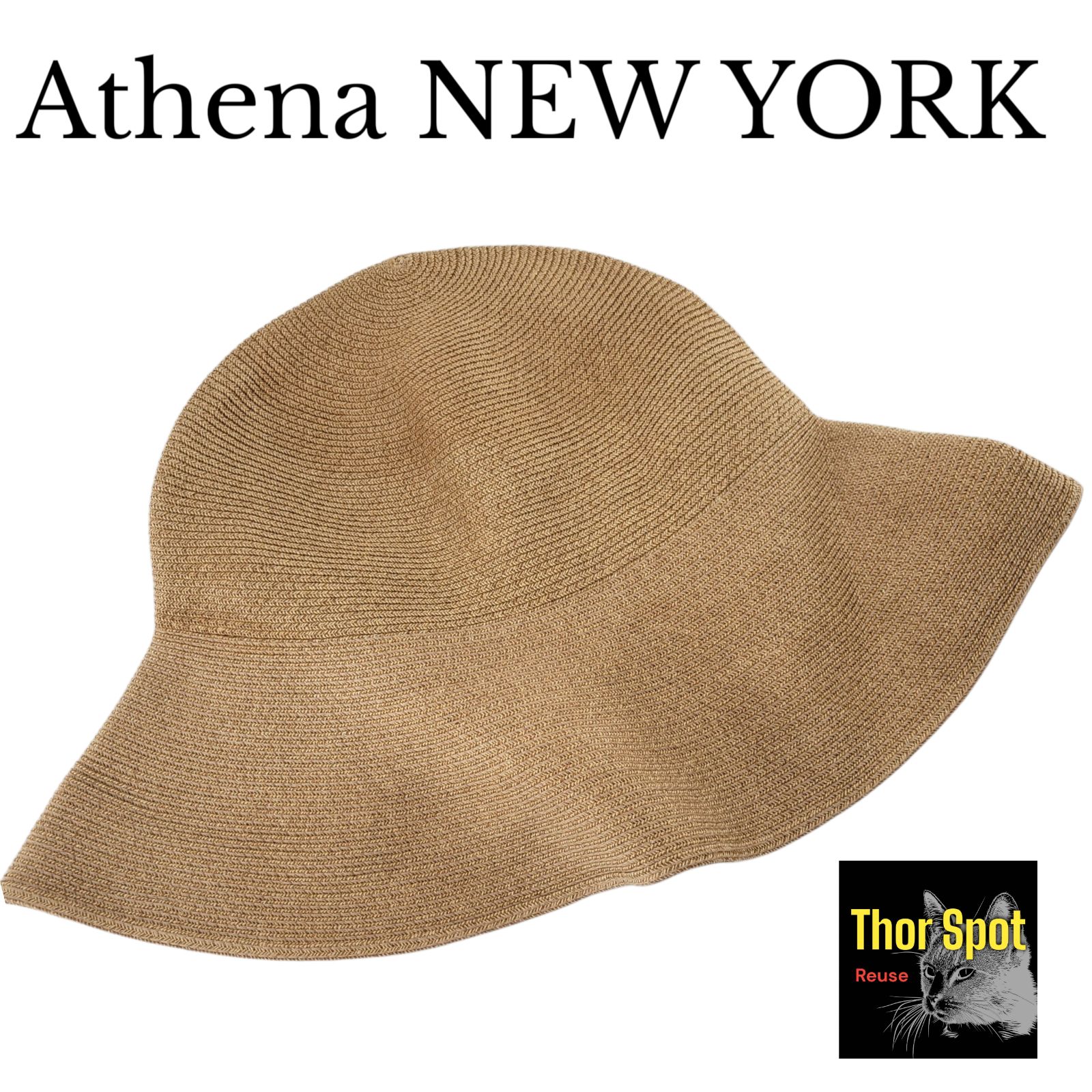 アシーナニューヨークのビームス別注の麦わら帽子です。 やっぱり夏はコレ！ATHENA NEW YORK｜デミルクス ビームス 新宿